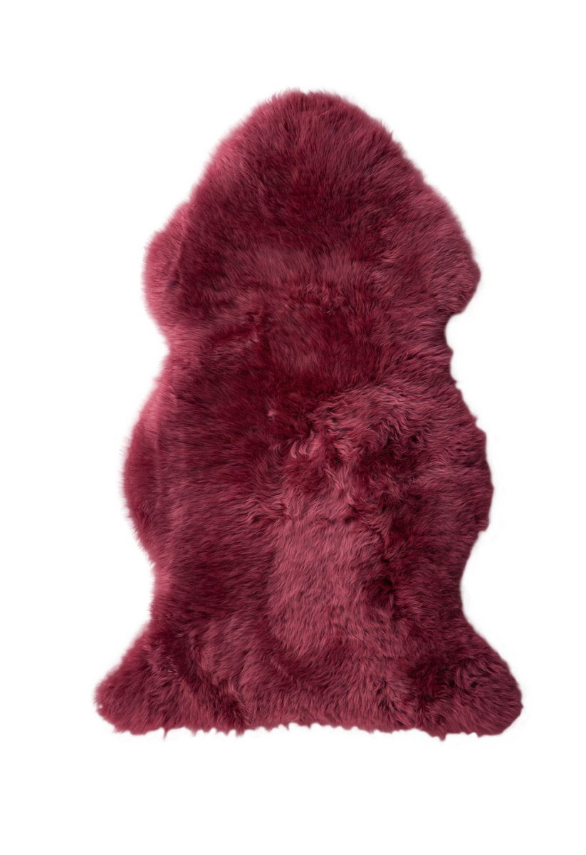 Small Sheepskin Throw - Pelt Blush – Dyphor New York