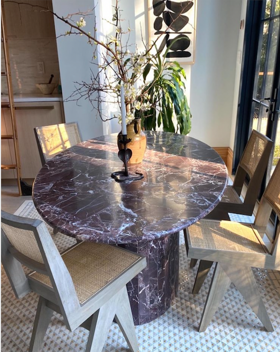 Small dining table marble 2025
