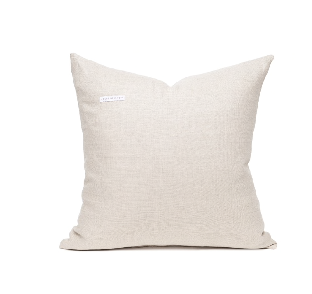 Tan Two Tone Small Lumbar Pillow – Dyphor New York