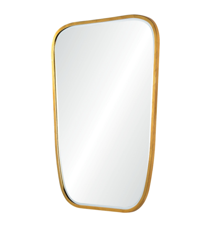 Shield Mirror- Gold