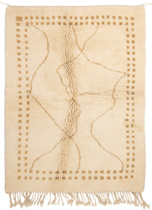 Abstract line rug