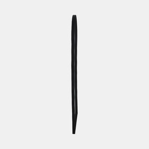 Black Layered Curvy Leaner Mirror