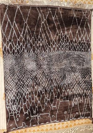 Moroccan Wool Rug 9'10" x 7'7" (In Store)