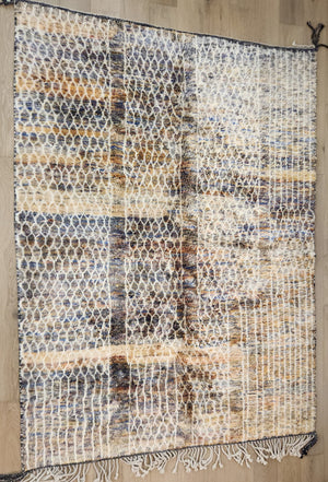 Moroccan Wool Rug 9'7" x 6'10" (In Store)