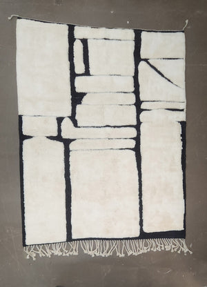 Moroccan Wool Rug 7'11" x 6" (In Store)