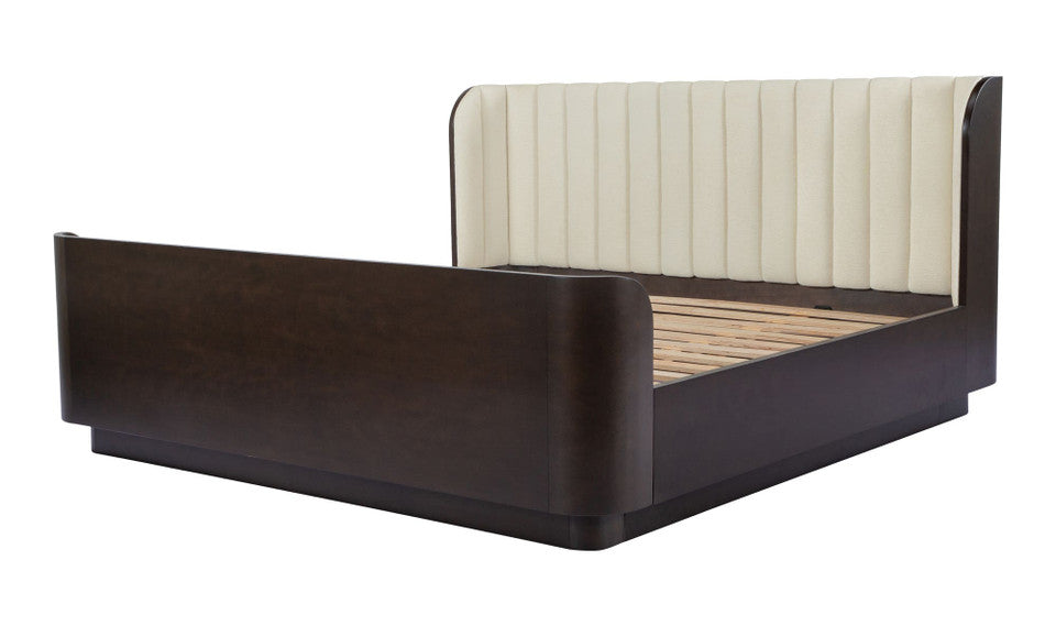 Carllete Bed Frame Creme