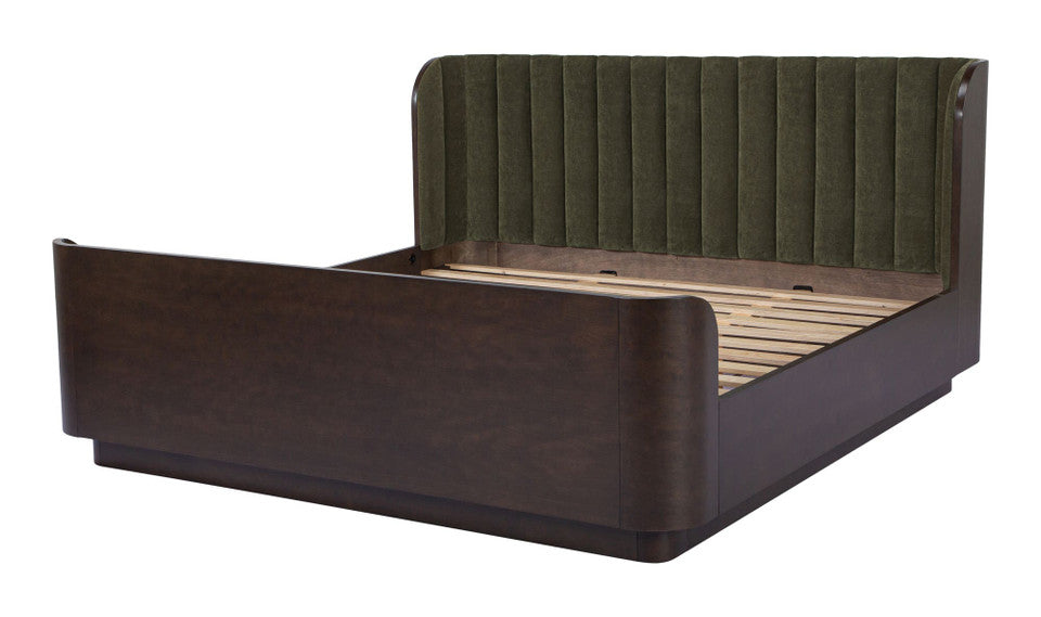 Carllete Bed Frame Green