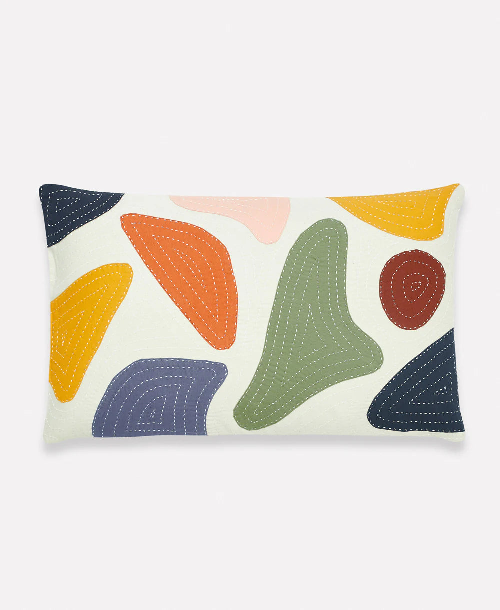 Patchwork Lumbar Pillow