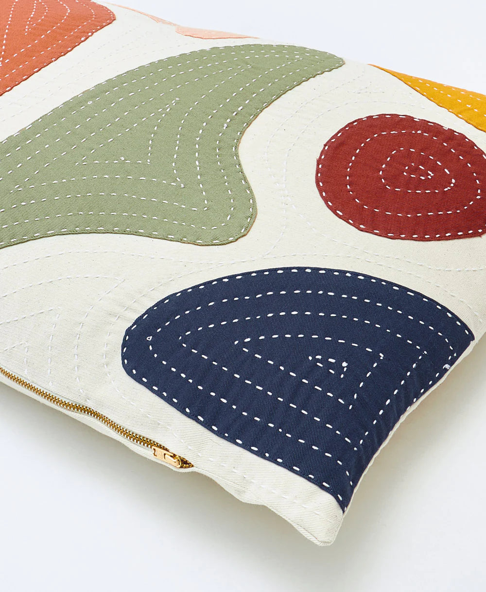 Patchwork Lumbar Pillow