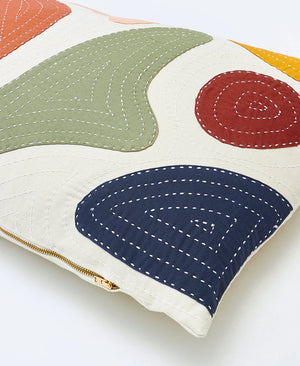 Patchwork Lumbar Pillow