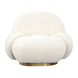 Kass Swivel Chair Ivory