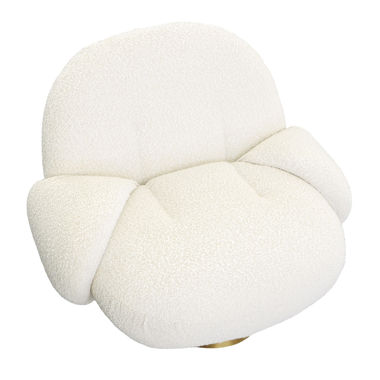 Kass Swivel Chair Ivory