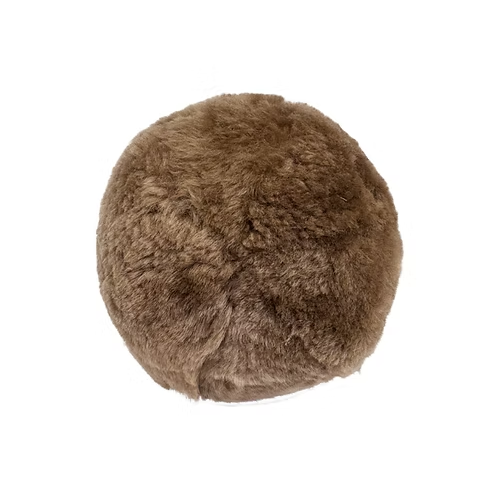 Shearling Ball Taupe