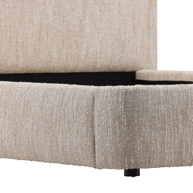 Agi Bed Frame Beige