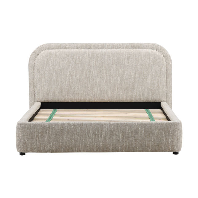 Agi Bed Frame Beige