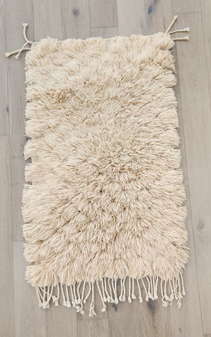 Moroccan Wool Rug 4'10" x 3'6" - IN STORE