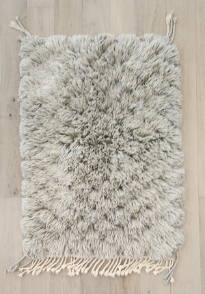 Moroccan Wool Rug 4'10" x 3'6" - IN STORE