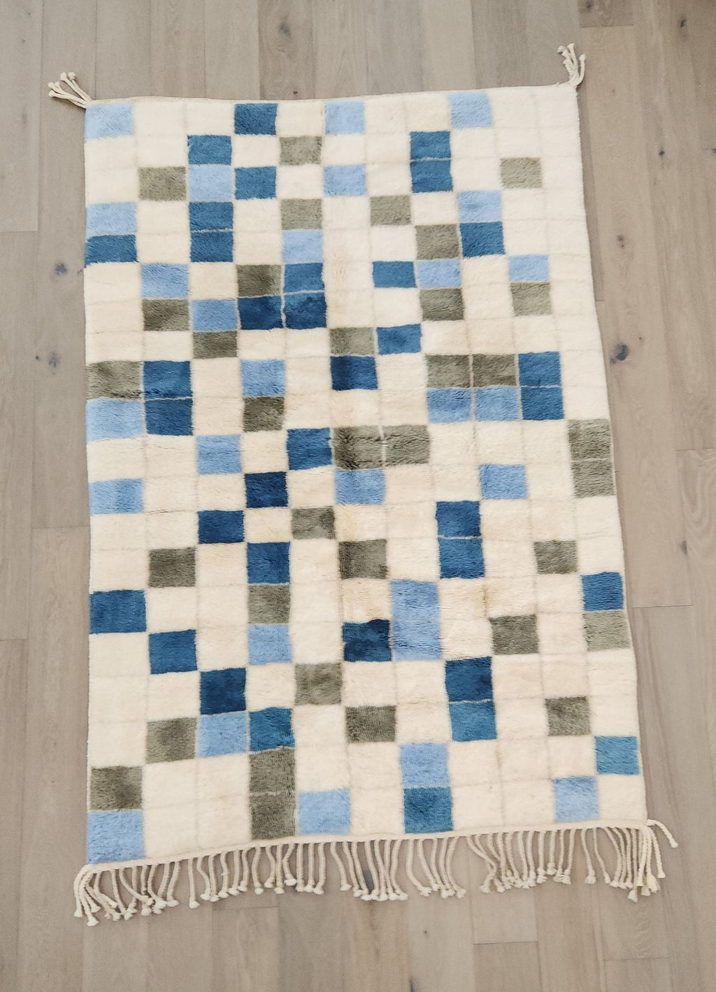 Moroccan Wool Rug 8'4" x 5'7" - IN STORE