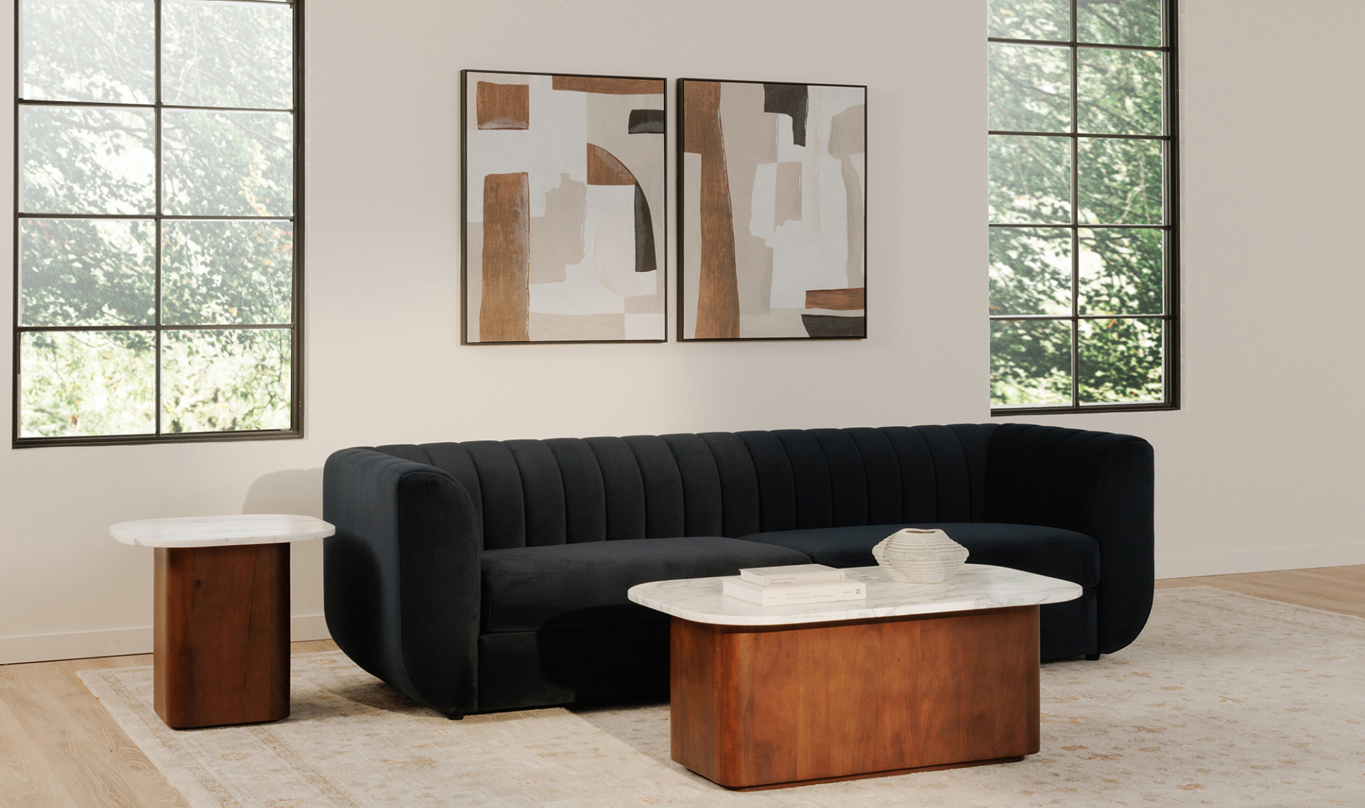 Rosy Sofa Deep Blue