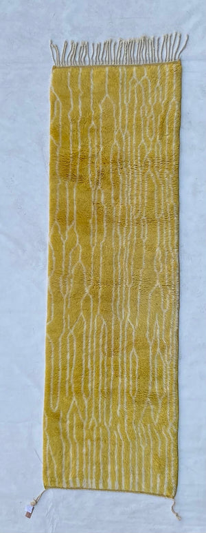 Mustard Lines Moroccan Runner