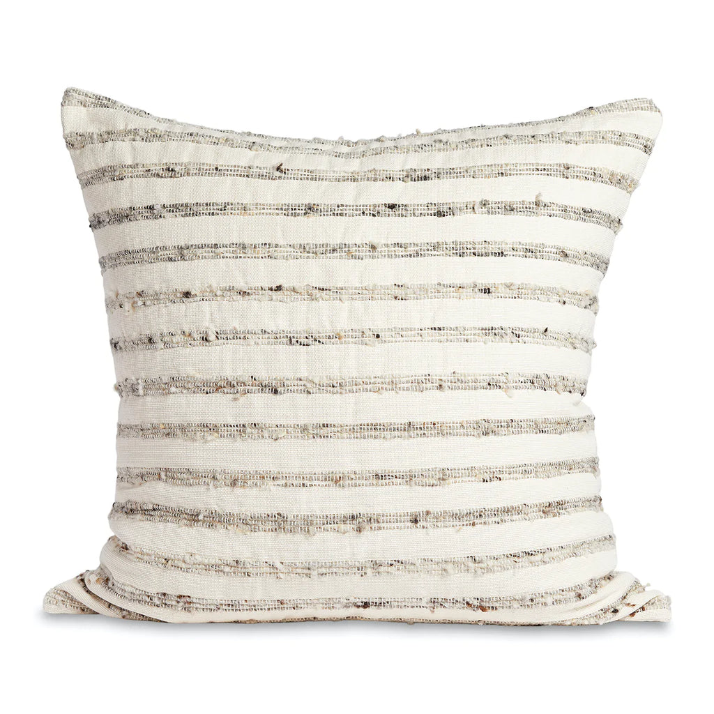 Ivory with Ivory Caratego Pillow