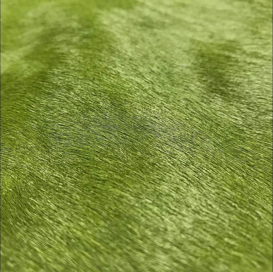 Green Dyed Cowhide