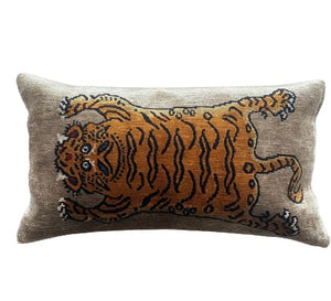 Tibet Tiger Pillow- 2 color variants