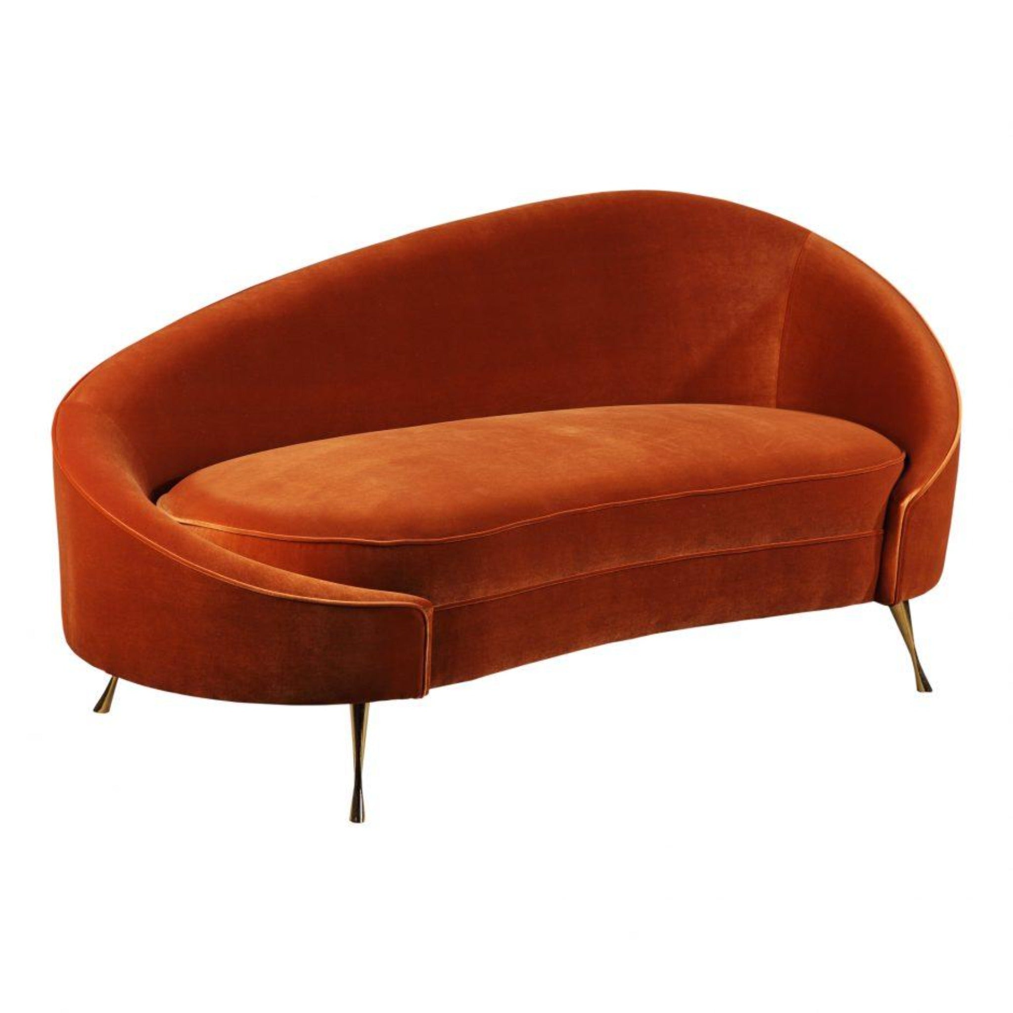 Abi Lounge Sofa - Rust