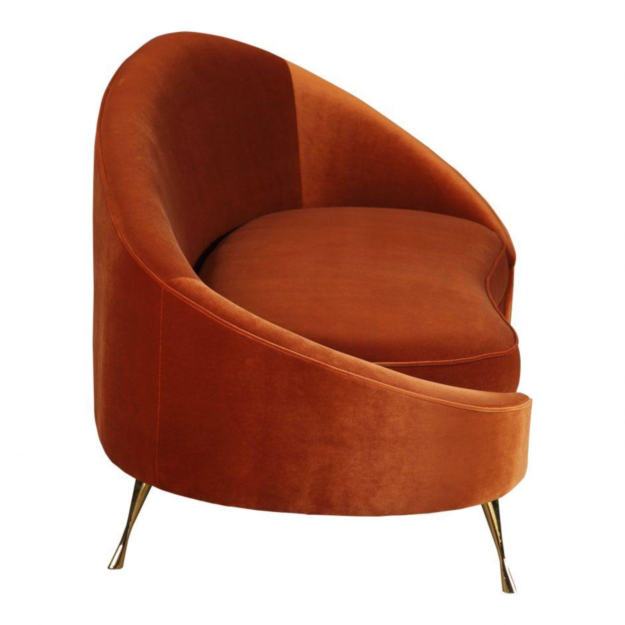 Abi Lounge Sofa - Rust