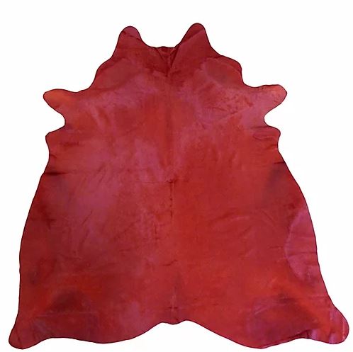 Red Dyed Cowhide