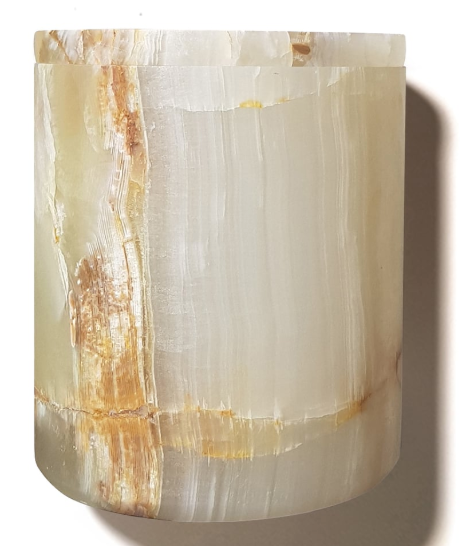 Natural Onyx Candle Holder