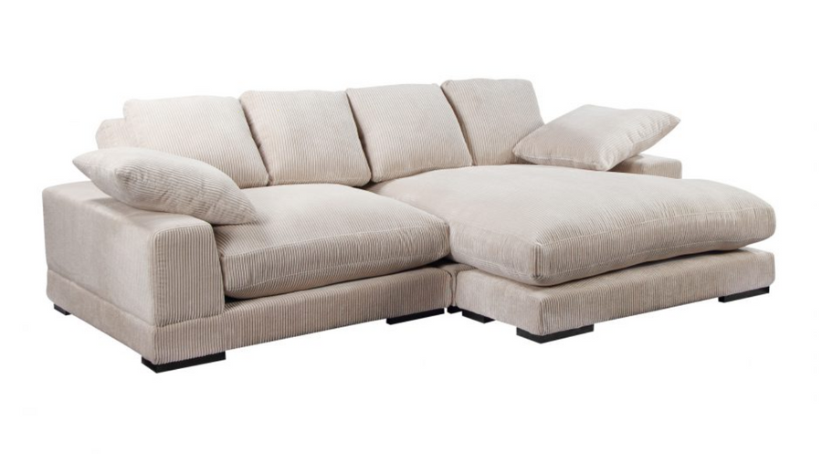 Cream Corduroy Sofa – Dyphor New York