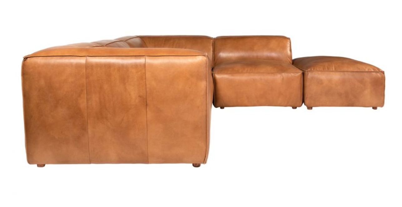 Leather Modular Sofa Tan