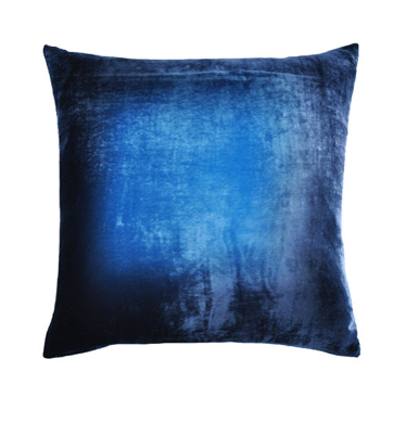 Ombre Velvet Pillow in Midnight- 8 Size Variants