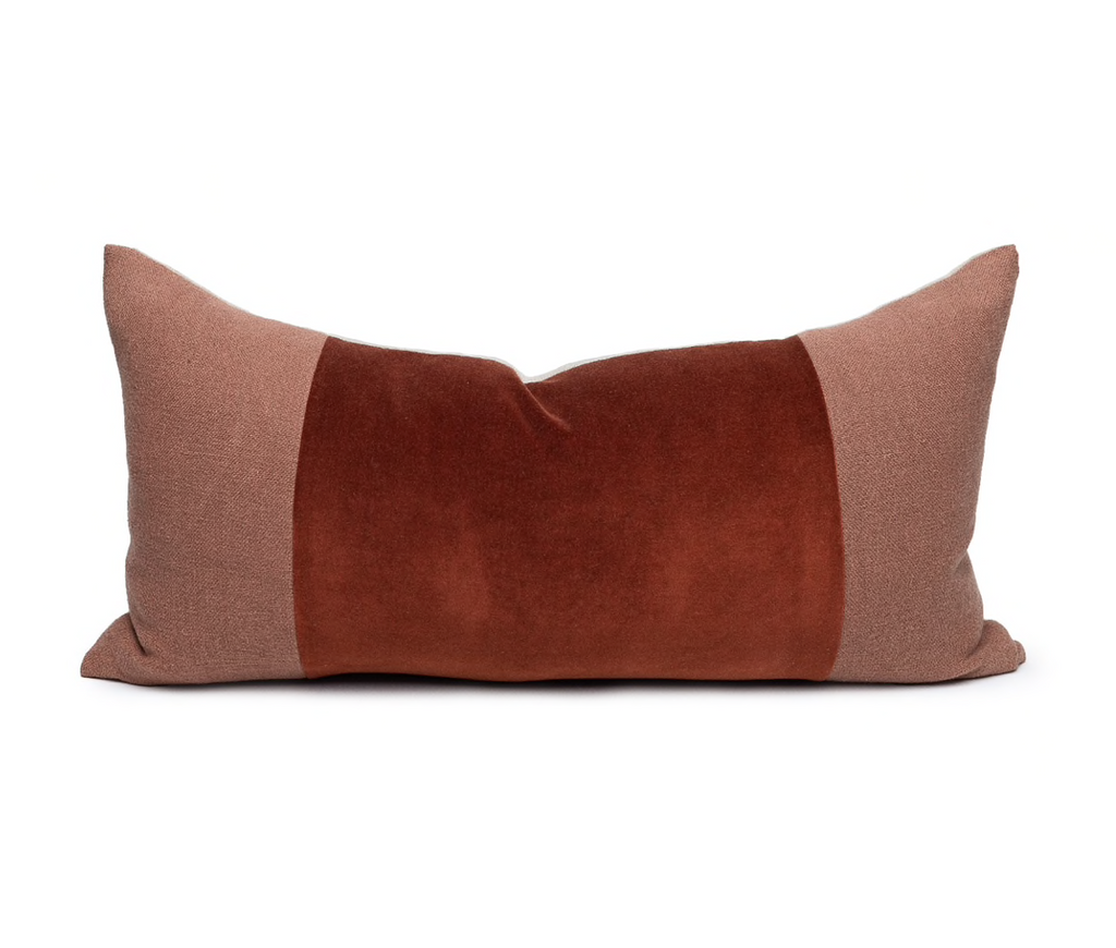 Jasper Two Tone Lumbar Pillow