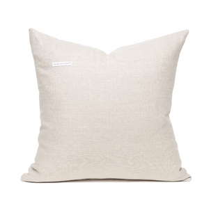 Ivory & Black Gate Pillow 20x20