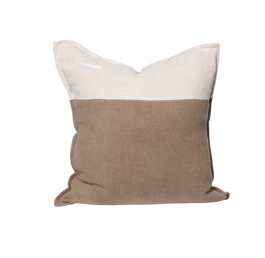 Stone Linen Pillow 22x22