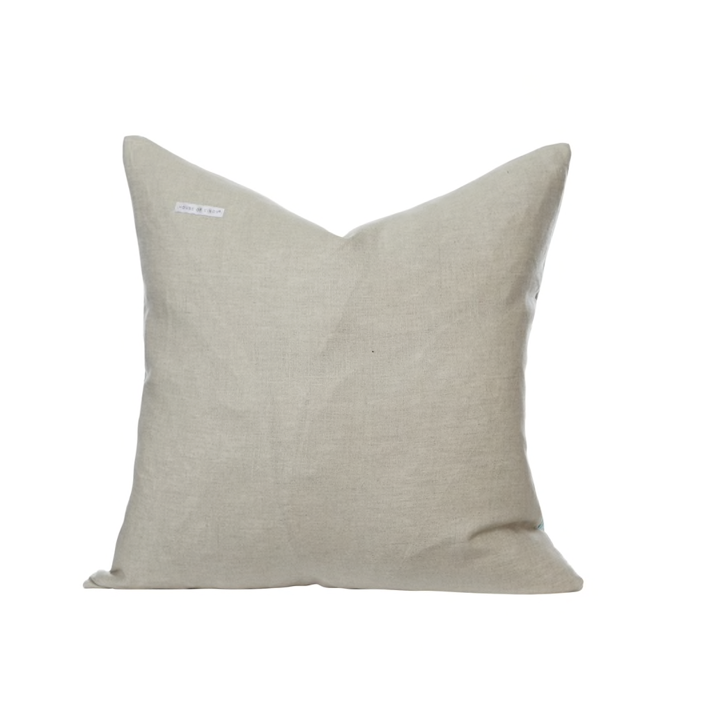 Taupe Two Tone Pillow 22x22