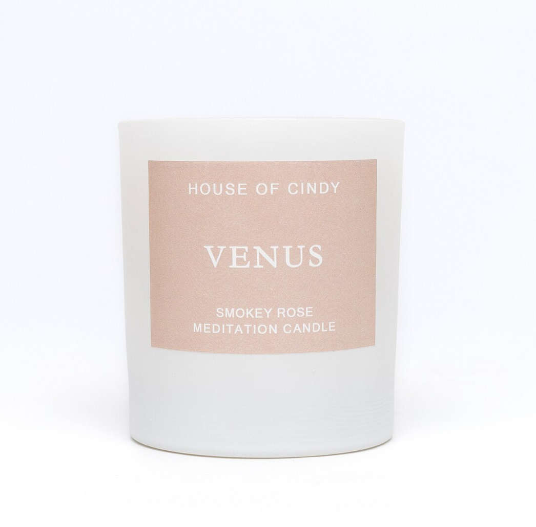 Venus Smokey Rose Meditation Candle