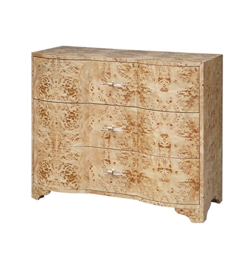 Plymouth Burl Wood Dresser