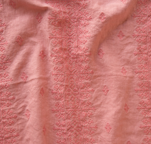 Inca Embroidered Linen Duvet Cover