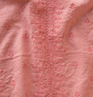 Inca Embroidered Linen Sham