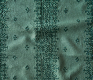 Inca Embroidered Linen Sham