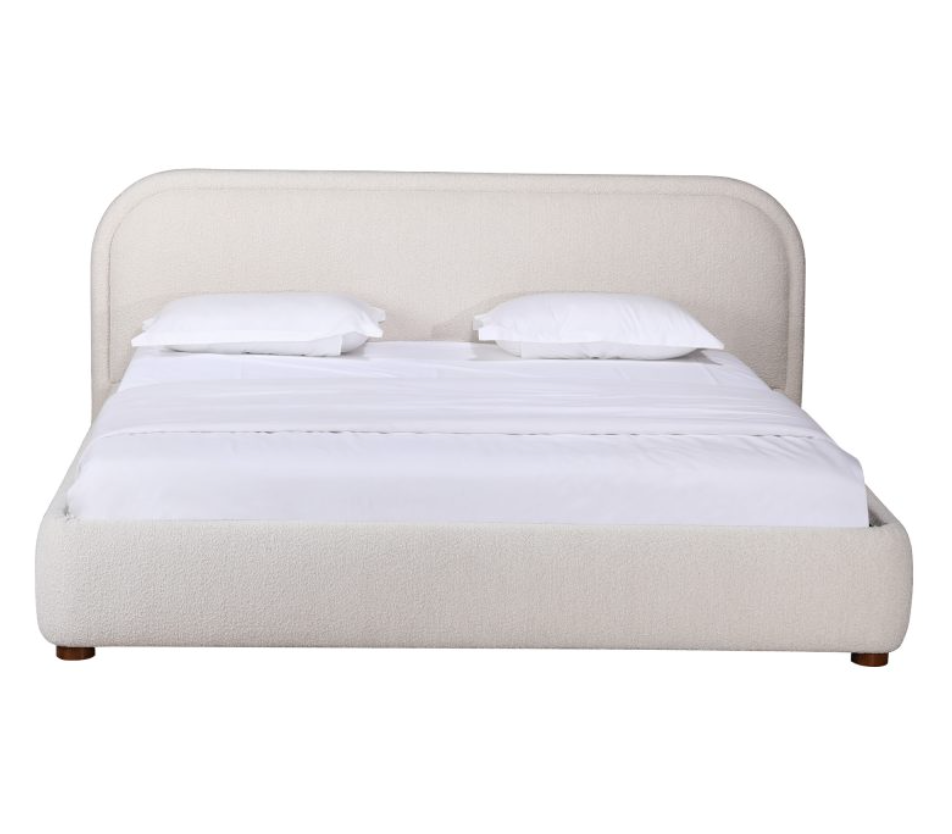 Colin Oatmeal Queen Bed Frame