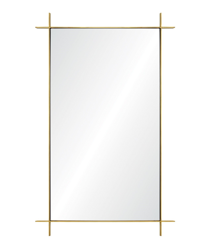 Cross Mirror- Gold