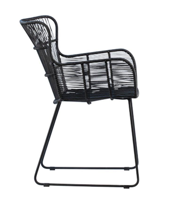Aba Outdoor Chair Black