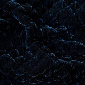 Quilted Silk Velvet Coverlet