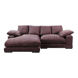 Aubergine Corduroy Sofa