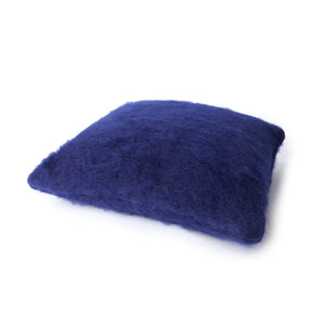 Blue Mohair Pillow Case