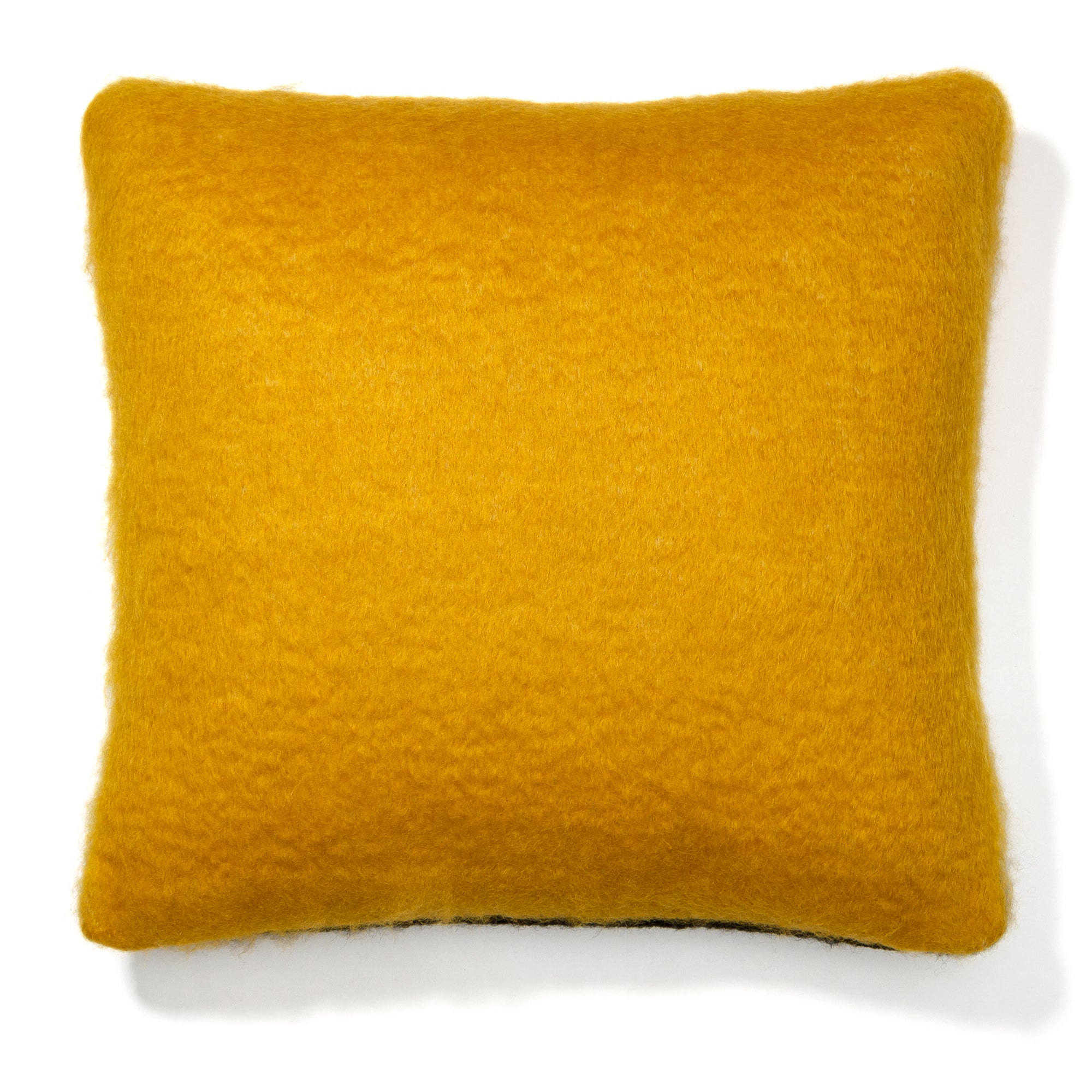Yellow Mohair Pillow Case